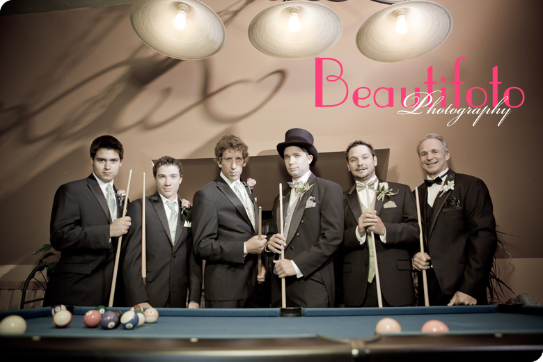 The groom with the best man and the groom