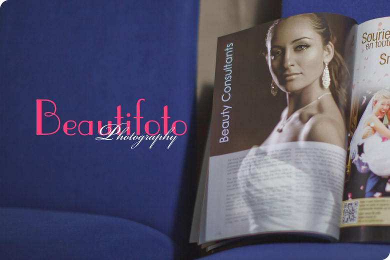 Beautifoto shot featured inside the Marions Nous Magazine under the Beauty Consultants section
