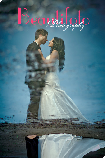 Trash the dress session in Montreal