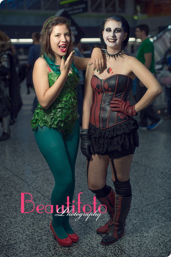 Cosplay characters from the Montreal Comiccon 2013 at Palais des congrès