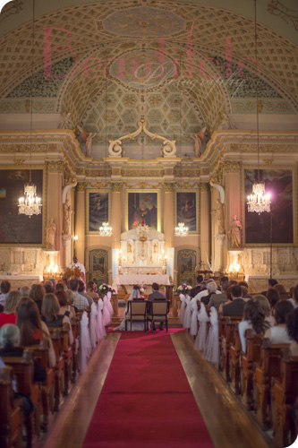 Ile de la Visitation chruch wedding by Beautifoto photographer